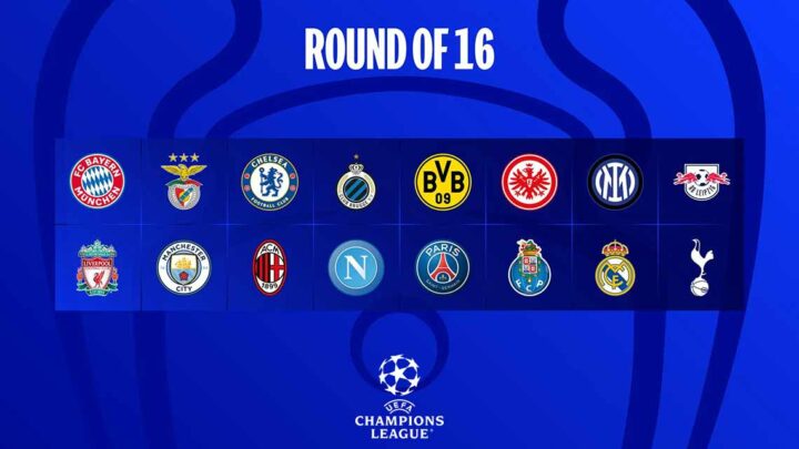 UCL Group Stage Finished: Here Are All 16 Teams