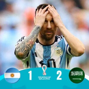 Argentina lose Saudi Arabia 1-2