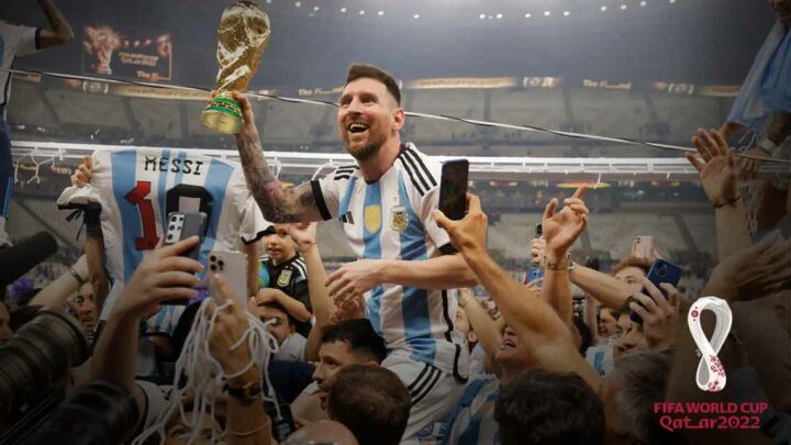 Finally… GOAT Messi Won His First World Cup Trophy